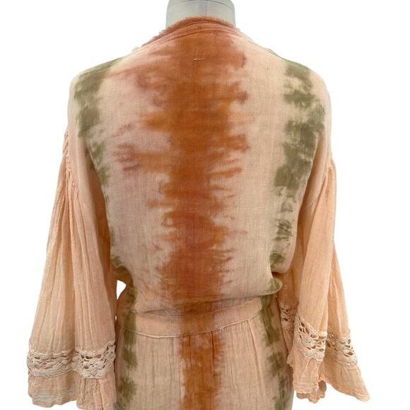Jen's Pirate Booty Scarlet‎ Kimono Desert Sun Astral Tie Dye Size Medium / Large - Picture 10 of 16